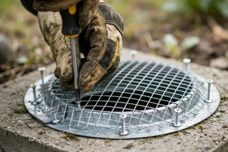 Rodent Control Bellingham WA - proof vent cover installation
